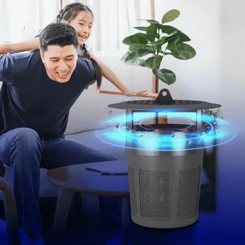 Đèn LED bắt muỗi rang dong