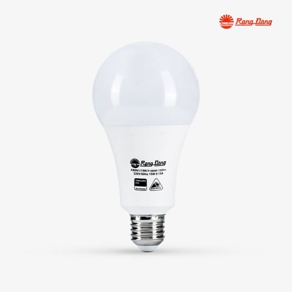 Bóng đèn LED tròn 15W nhôm nhựa Rạng Đông A80N1-01