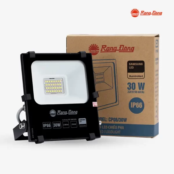 Đèn pha LED 30W CP06 Floodlight Rạng Đông