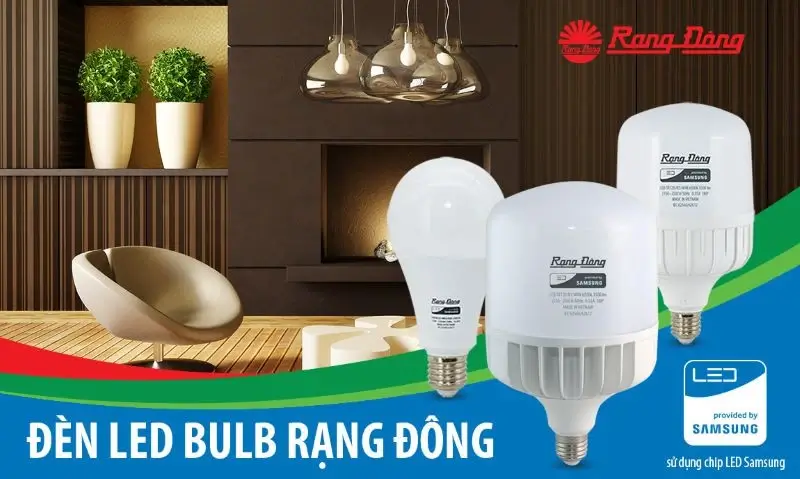 Ưu điểm đèn Led tròn Bulb Rang Dong